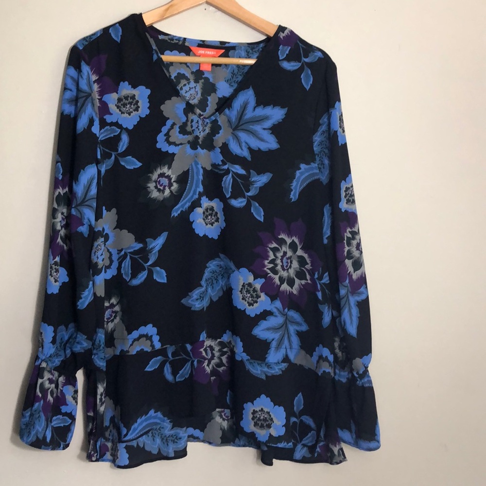 Joe Fresh Floral L/S Blouse